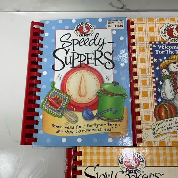 GOOSEBERRY PATCH Cookbooks Lot of 3 - Picture 3 of 7
